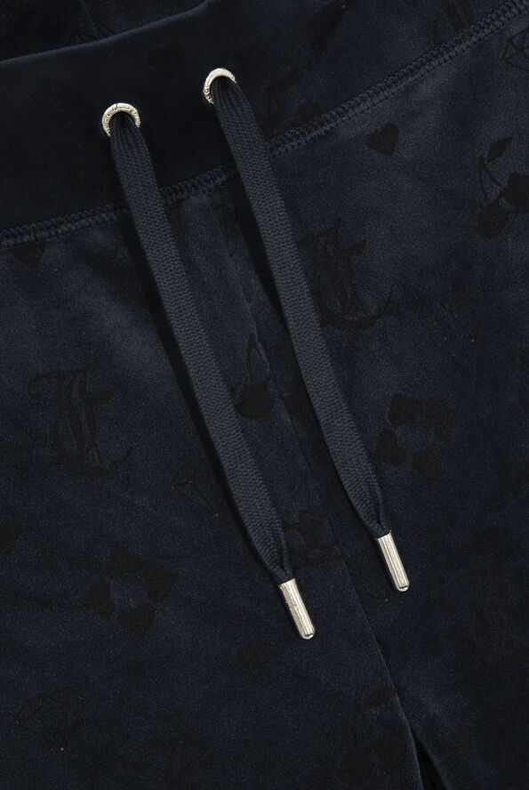 Juicy Couture MONOGRAM LISA LOW RISE TRACKPANTS Night sky