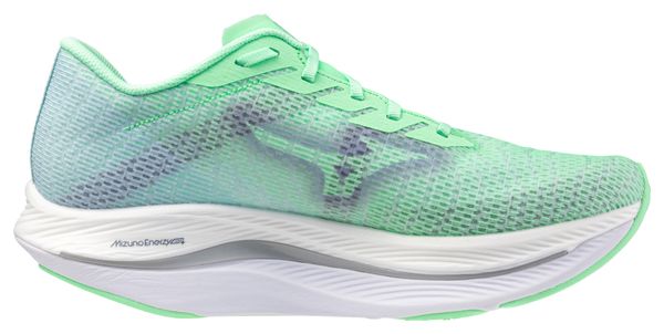 Chaussures Running Mizuno Wave Rebellion Flash 2 Vert Homme