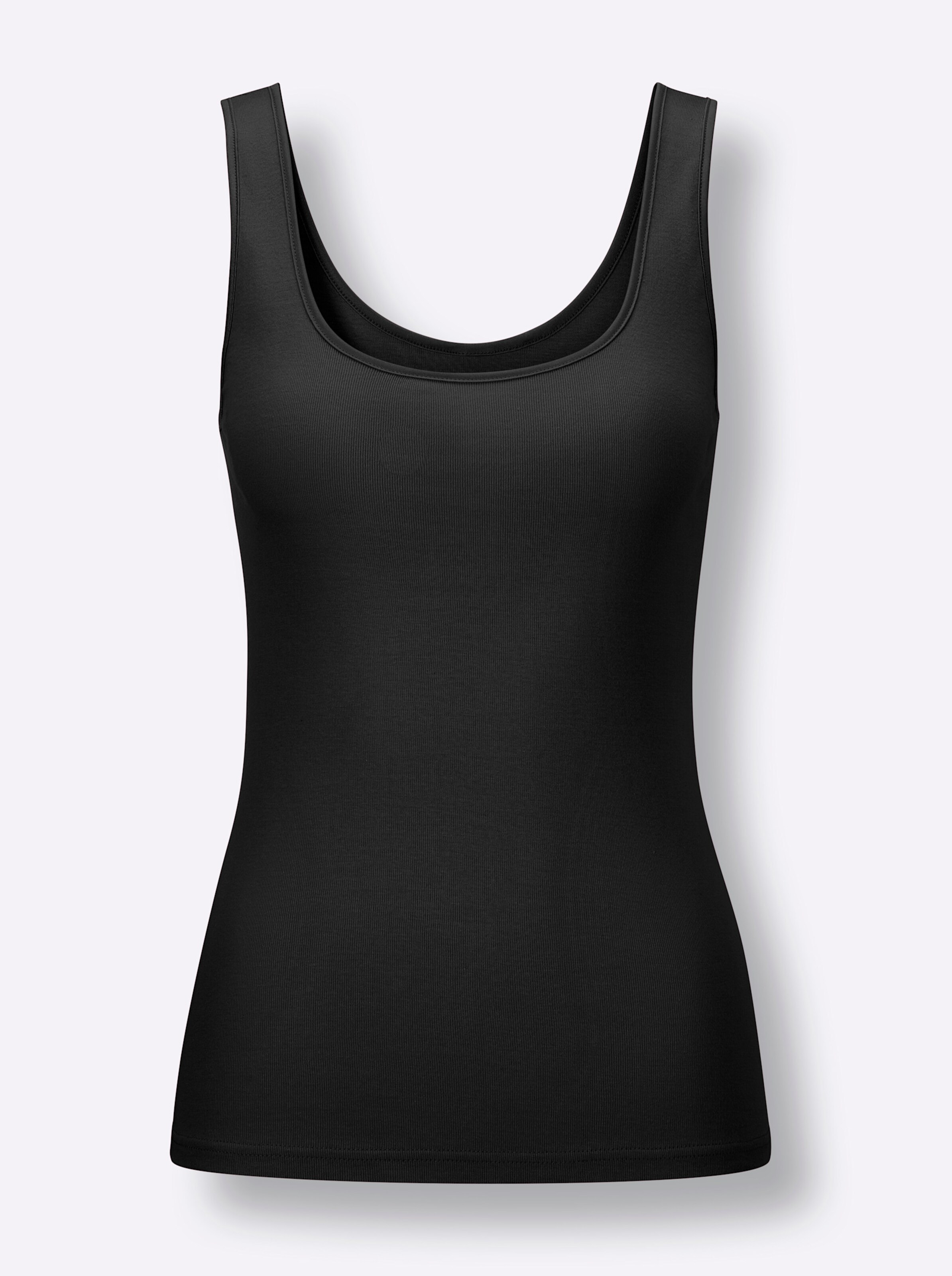 Nina von C. Achseltop in schwarz
