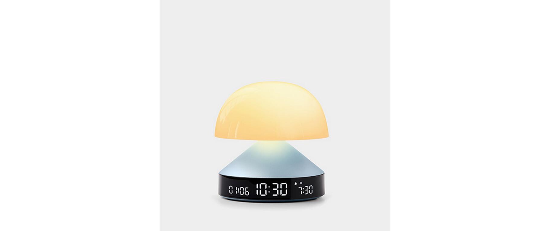 Lichtwecker Mina Sunrise HellblauDigitalwecker