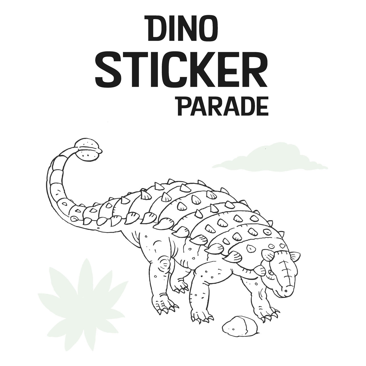 Dino Sticker Parade