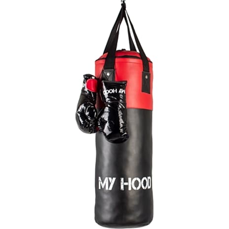 My Hood boksesæk med handsker 10 kg