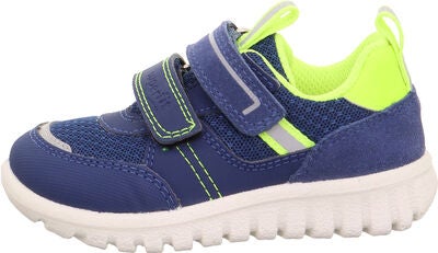 Superfit Sneakers, Blue/Yellow