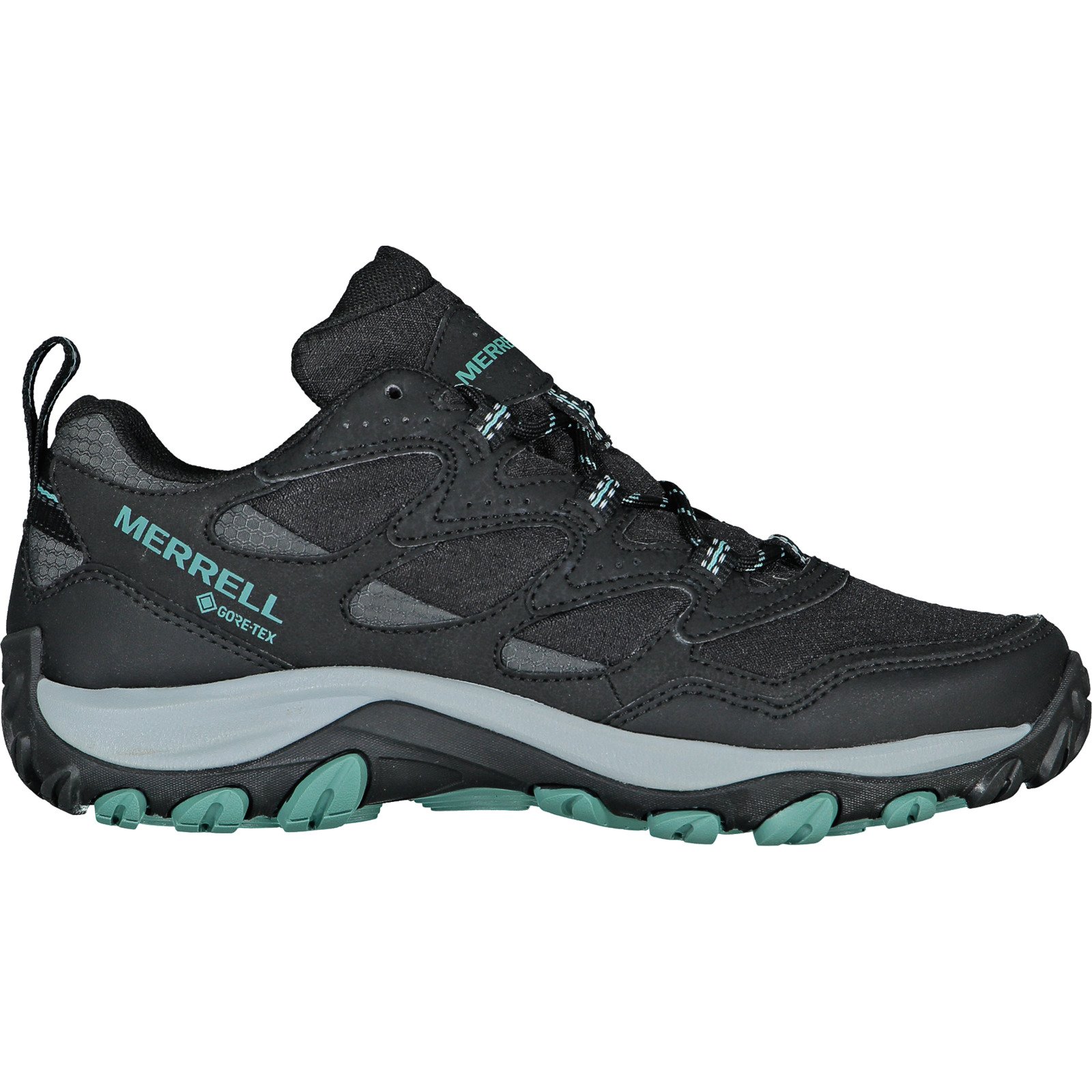 Merrell Damen-Trekkingschuh West Sport Rim Gtx grau, 41