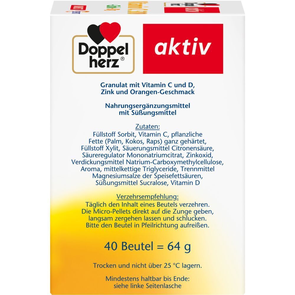 Doppelherz® aktiv Vitamin C 500 DIRECT