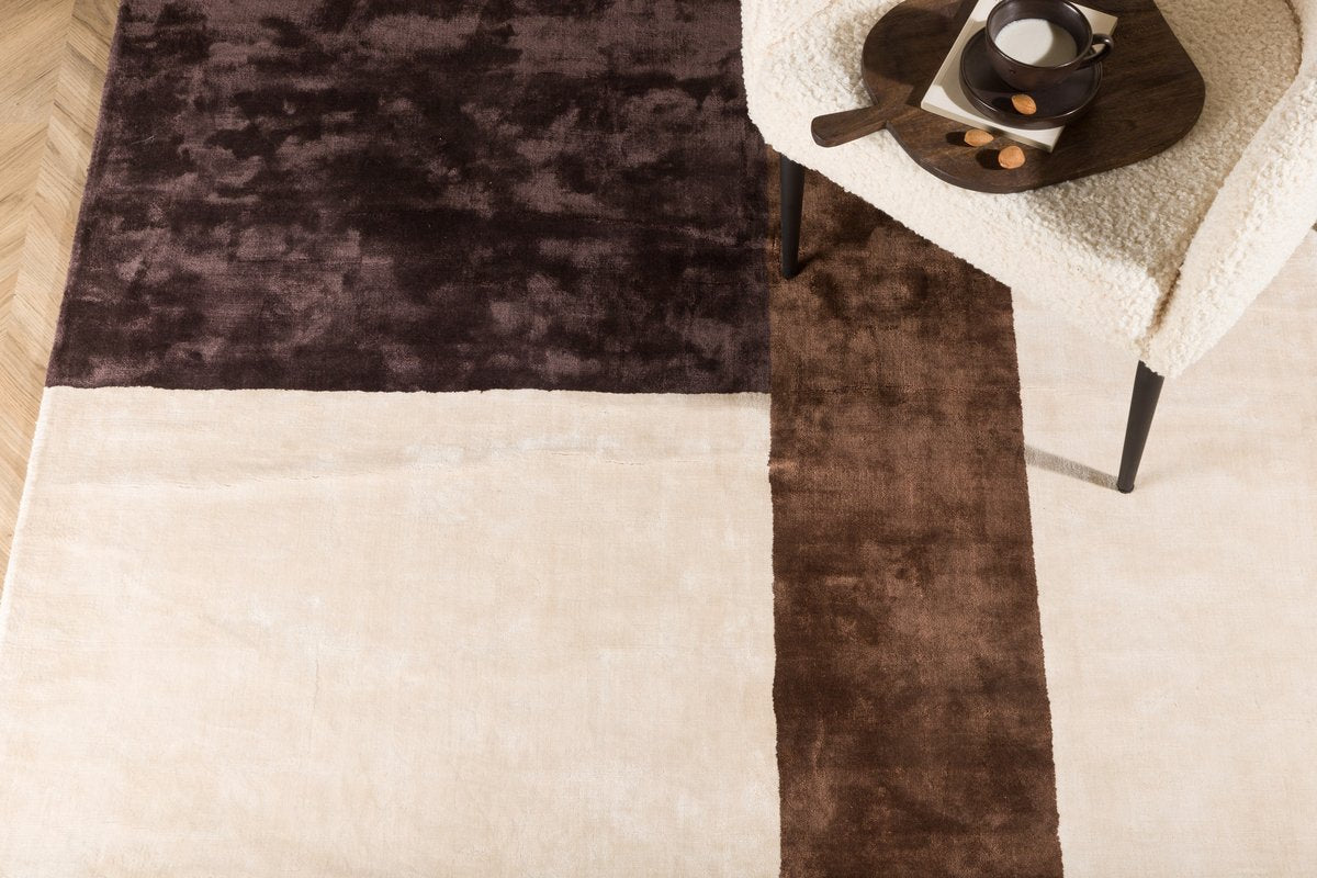Saturnia Vloerkleed - 300 - 200 cm - Bruin
