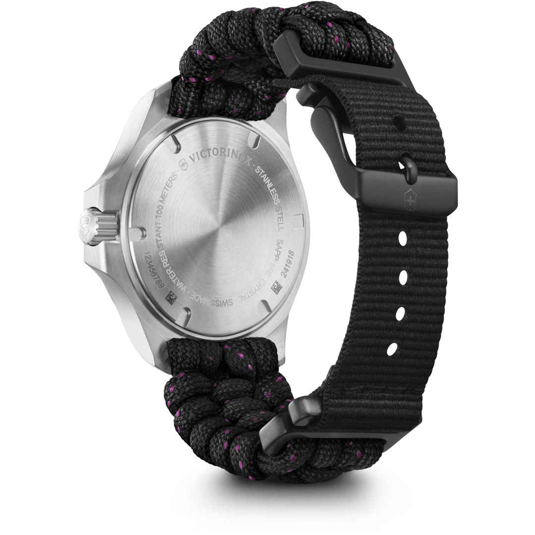 Victorinox Swiss Army I.N.O.X. V Lady Silbrig / Schwarz