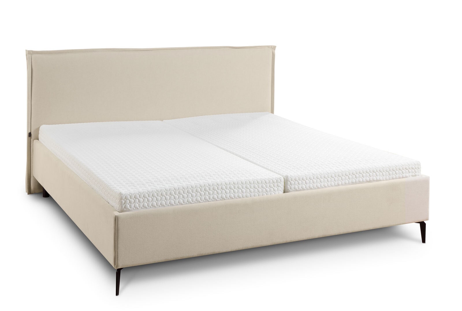 Musterring Polsterbett ELOS 140 x 200 cm cremebeige