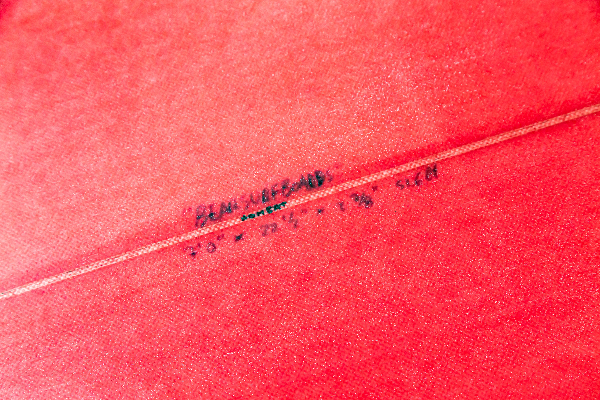 Bear Surfboards Wombat - Tint Red - 7'0 x 22 1/2