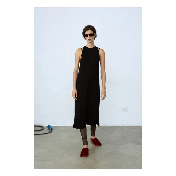 Cordera Robe Cut-Out Matières Recyclées | Noir