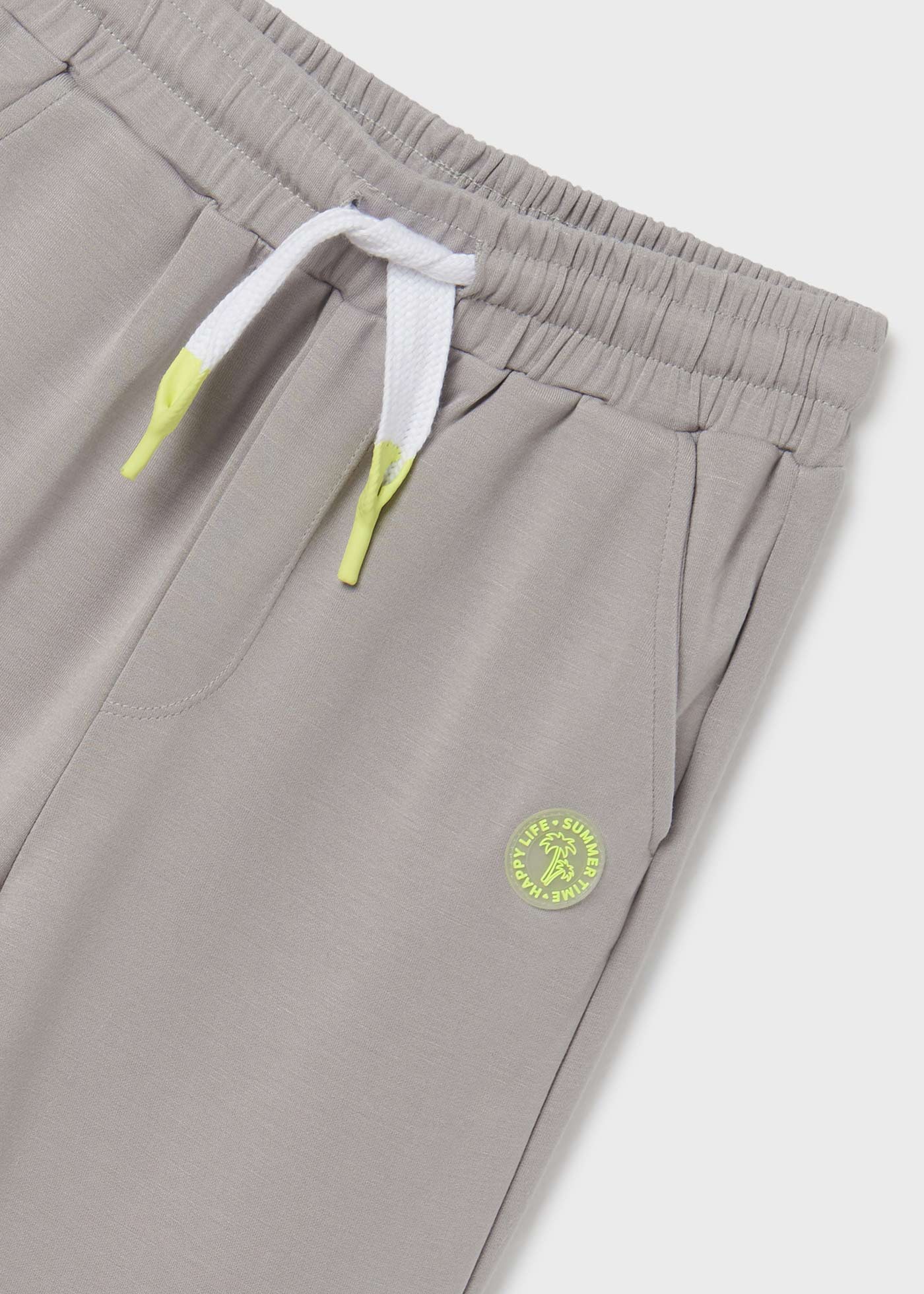 Calças esportivas cropped para meninas