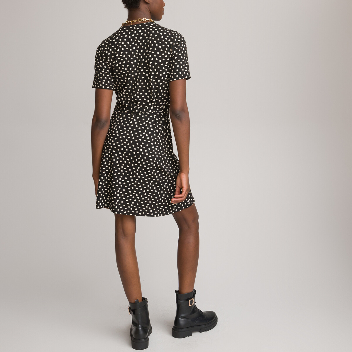 COLEÇÕES LA REDOUTE<br>Saia curta em malha jersey