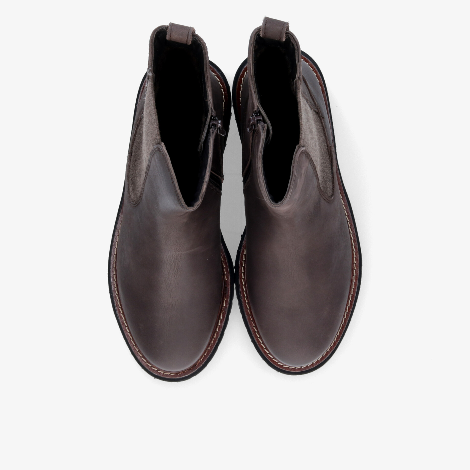BLUE COX Damen Chelsea Boots braun