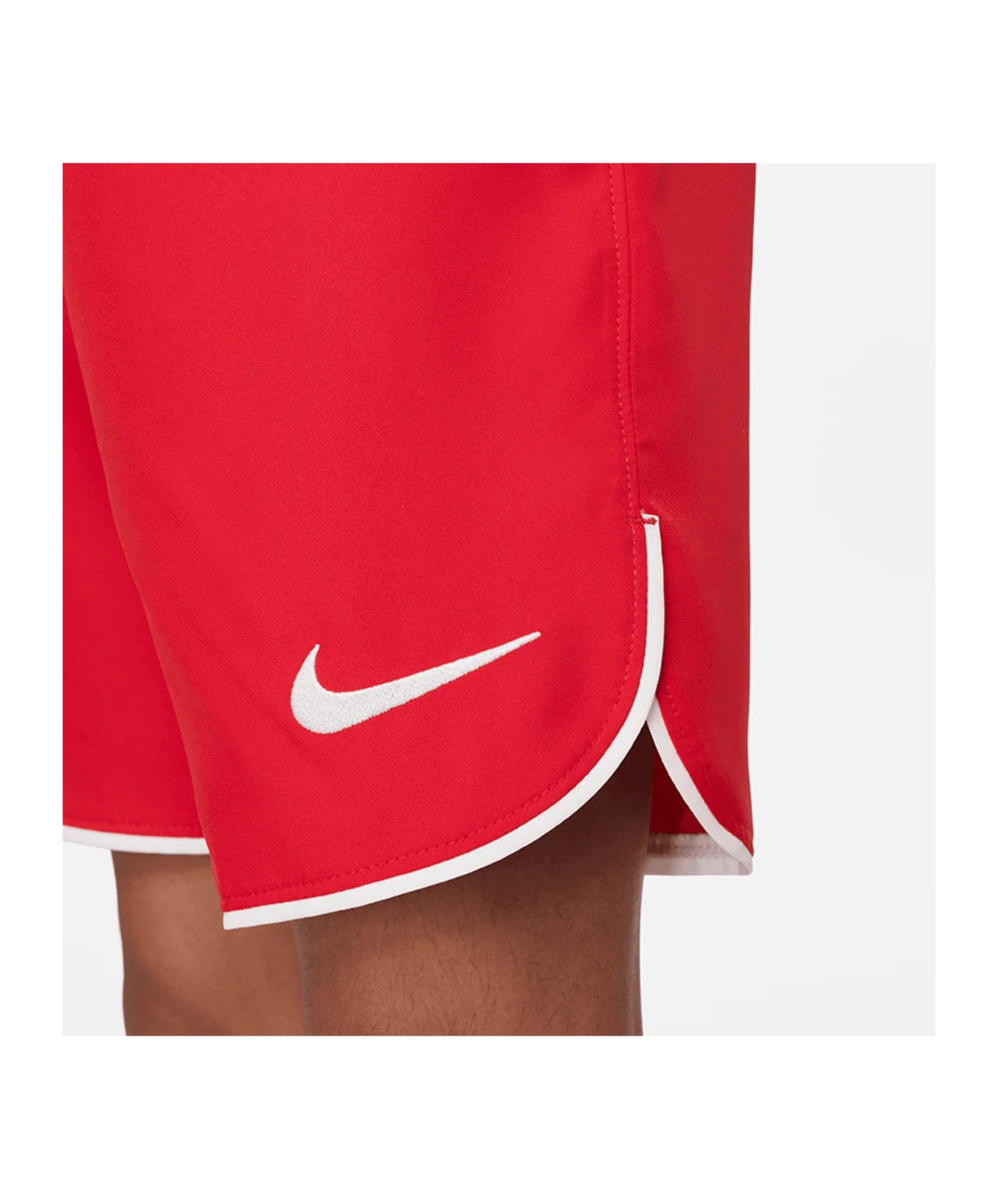 Nike Laser V Woven Short Kids Rot Weiss F657