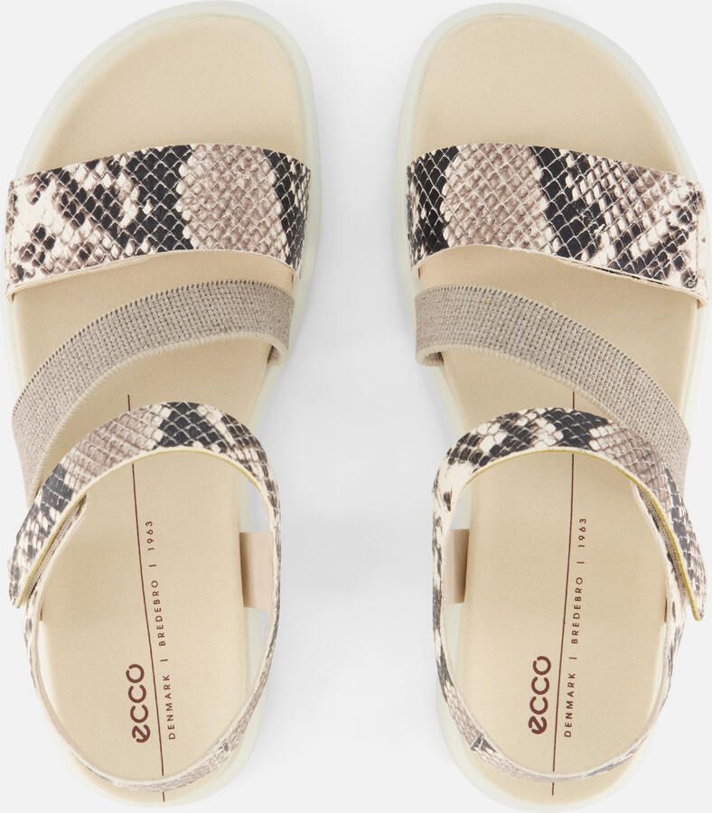 ECCO Flowt Sandalen beige Leer