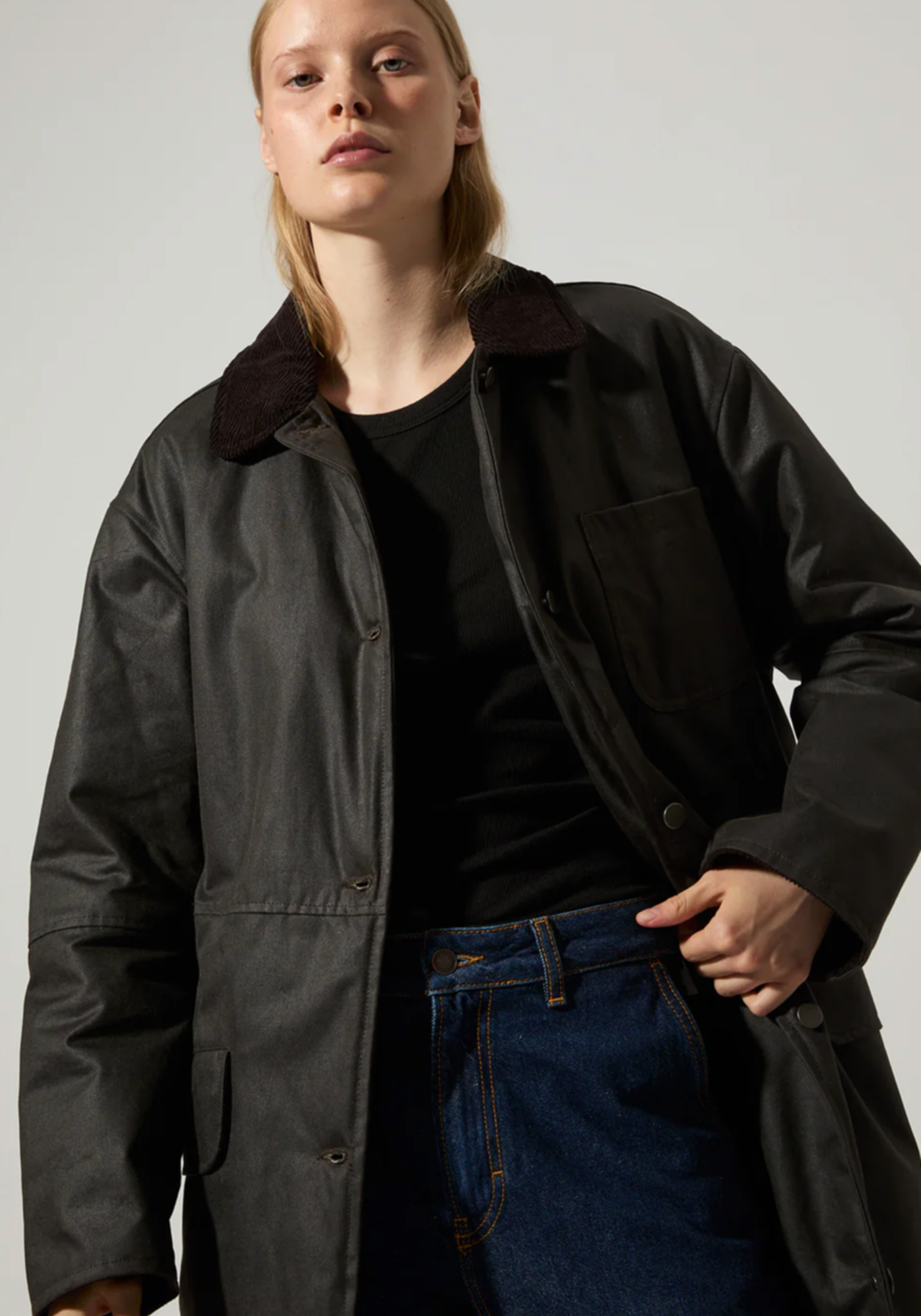 Brixtol Textiles Jacke Joan Jett Padded Brown