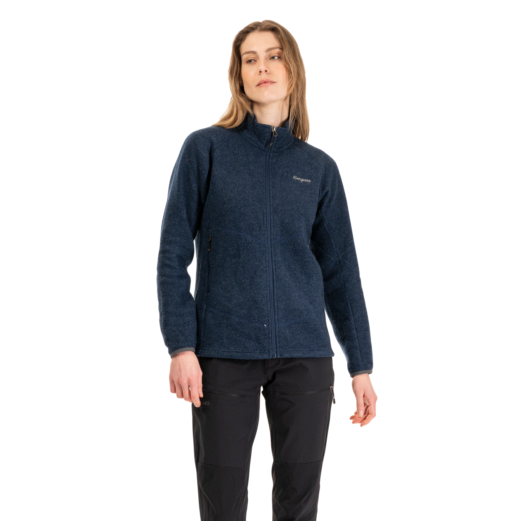 Rabot Merino Fleece Midlayer Jacket Women Navy Blue