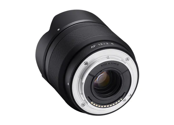 Samyang AF - Vidvinkel objektiv - 12 mm - f/2.0 - Sony E-mount - for Sony Cinema Line; a VLOGCAM; a1; a1 II; a6700; a7 IV; a7C; a7C II; a7CR; a7R V; a9 III