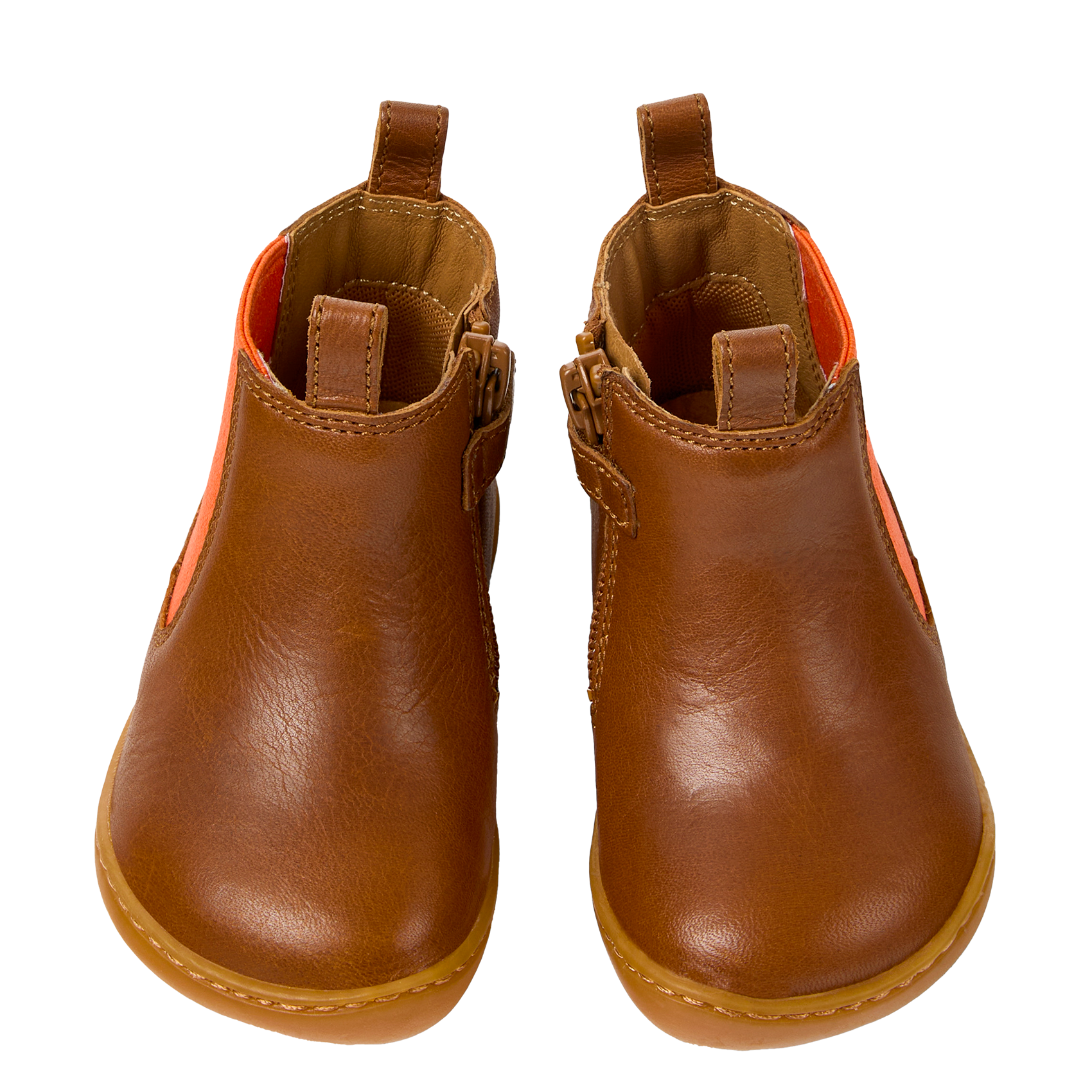 PEU CAMI - Chaussons en cuir | Marron