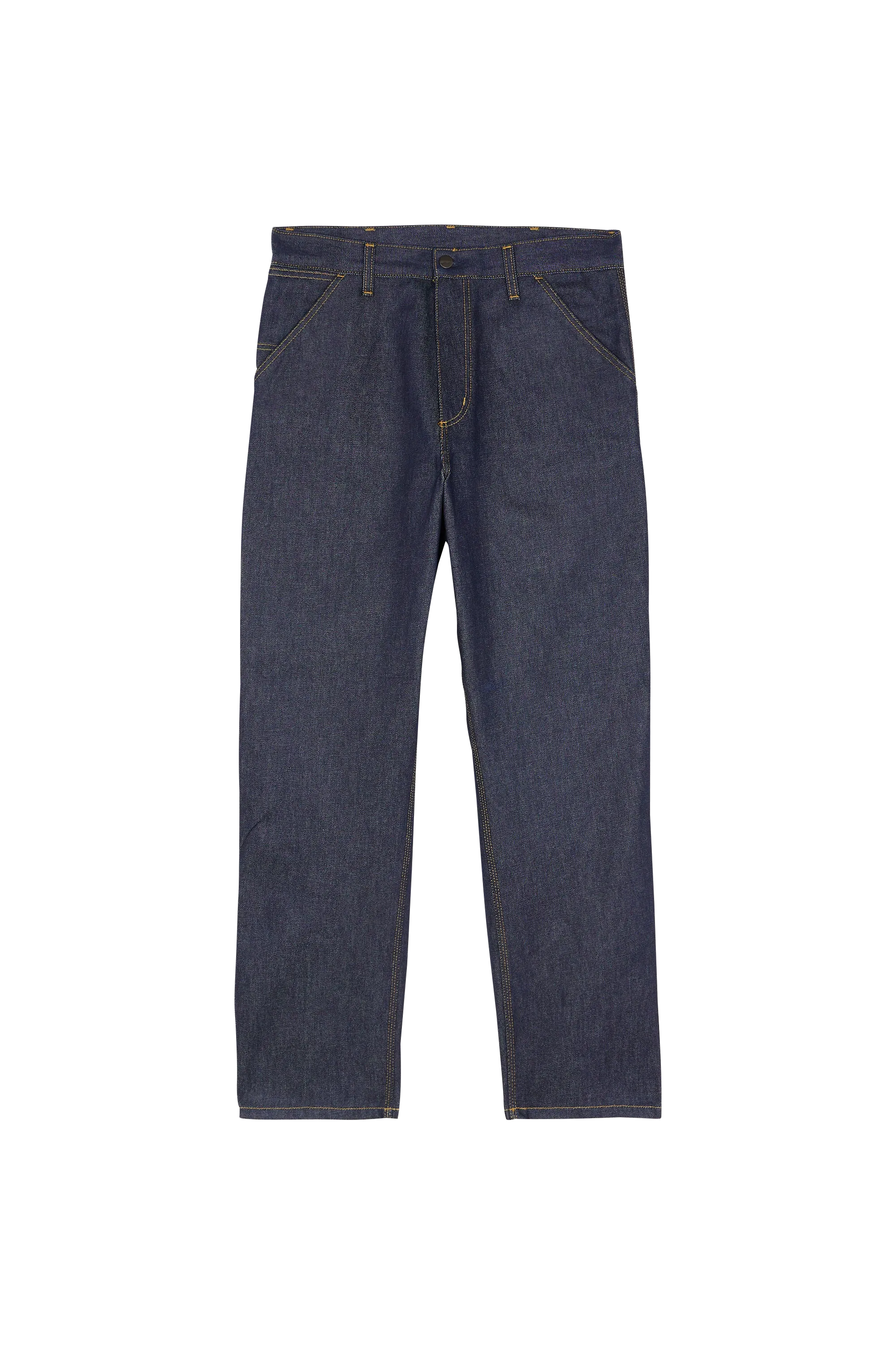 CARHARTT WIP jean Single Knee Bleu