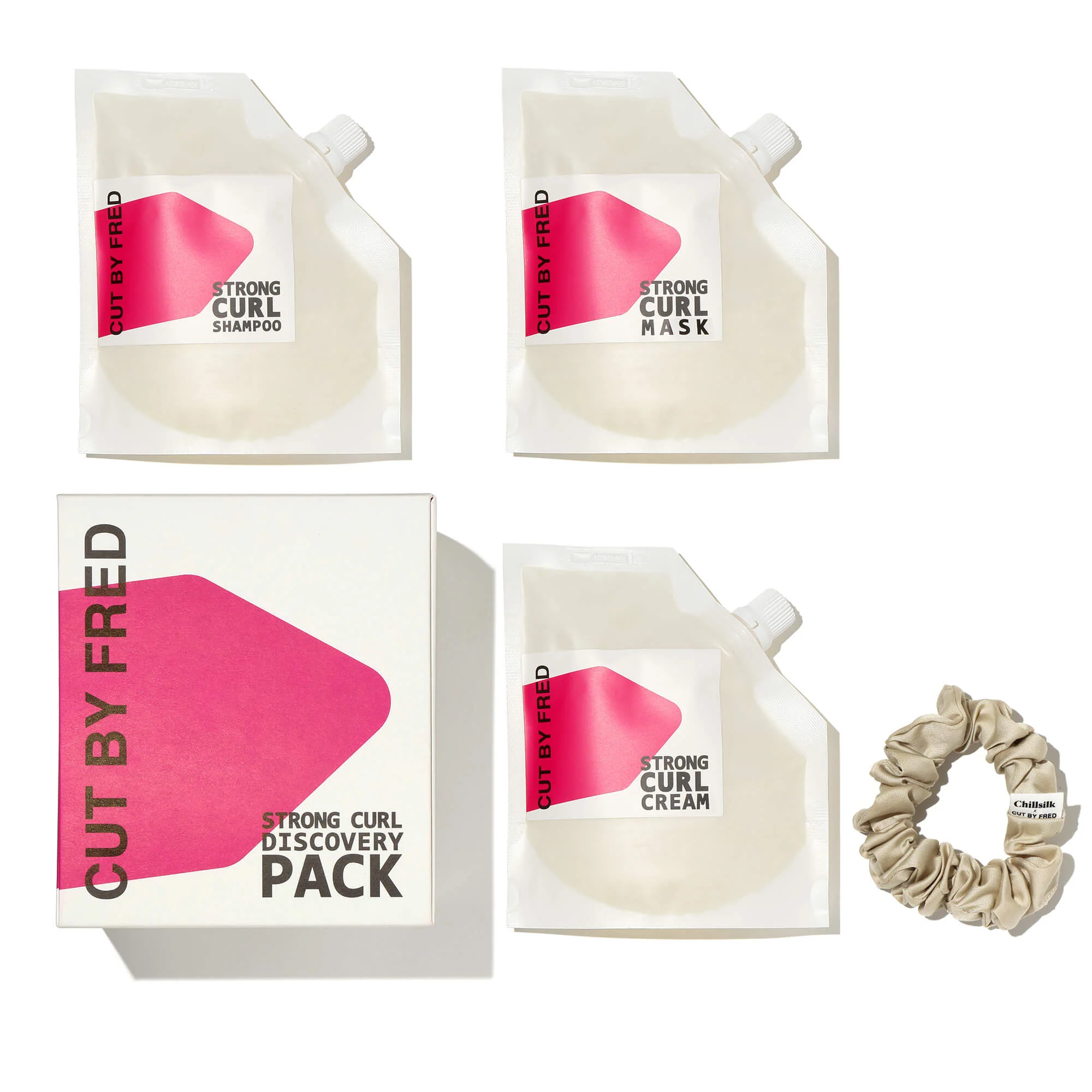 Cut By Fred Strong Curl Discovery Pack Coffret