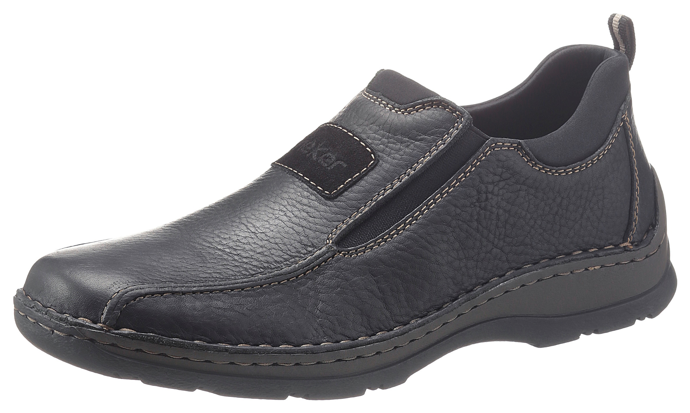 Rieker Slip-On Sneaker  Slipper, Schlupfschuh, Halbschuh, Freizeitschuh mit Stretcheinsätze
