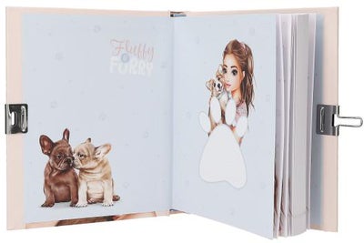 TOPModel Dagbok med Hjertelås DOGGY