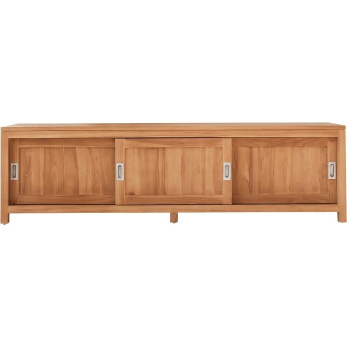 Meuble TV Coffee Tek en teck massif L 180 cm