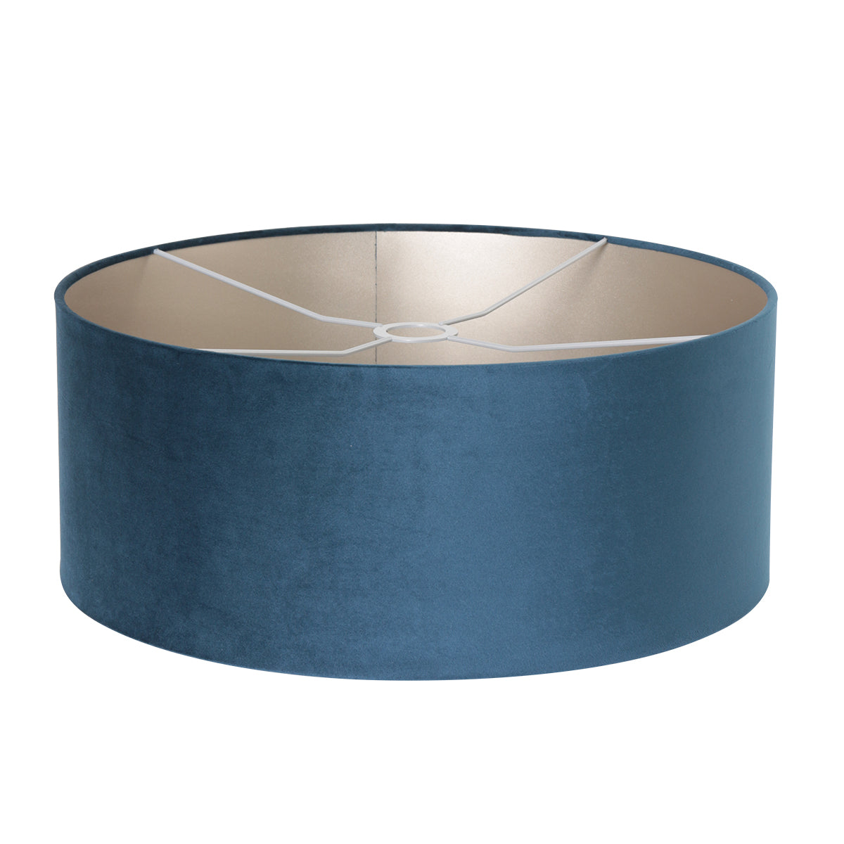 Steinhauer - kap - Shade - blauw - velours stof - Ã 50cm - E27 -