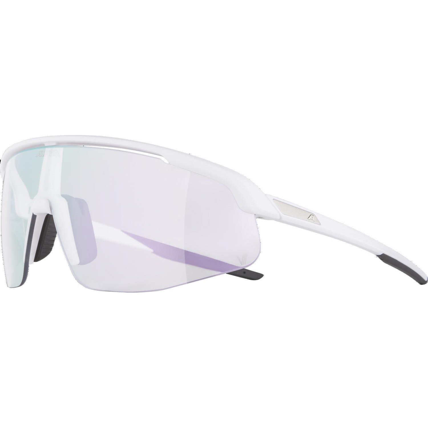 Alpina Turbo Pro V Sportbrille white matt