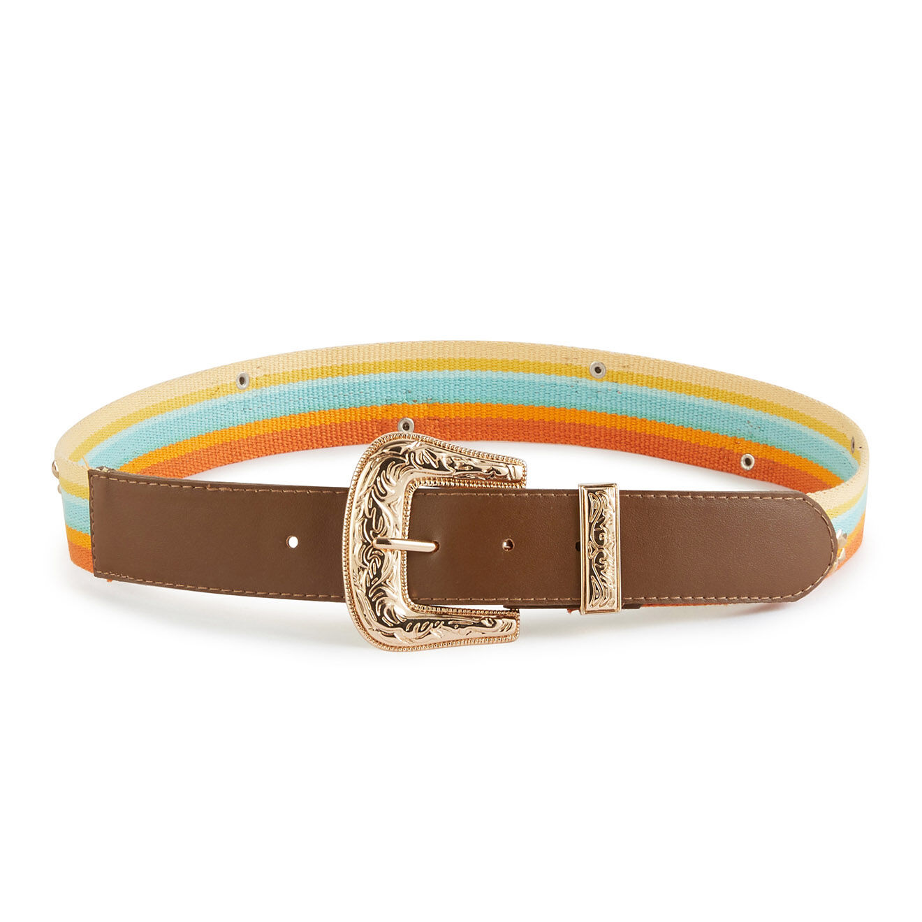 Wild Ceinture en Cuir Eneko marron