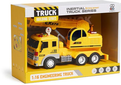 Alex's Garage Friction Engineering Lastebil med Lys & Lyd