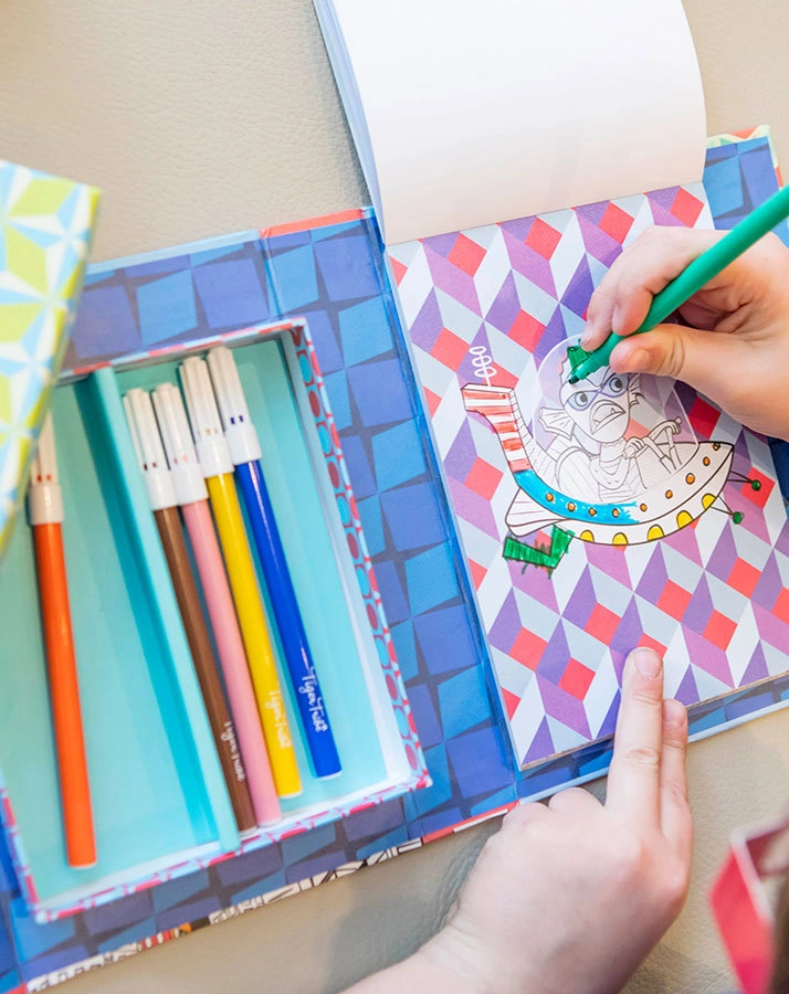 Activity-Set 3D COLOURING – SCI-FI SPAß mit Brille