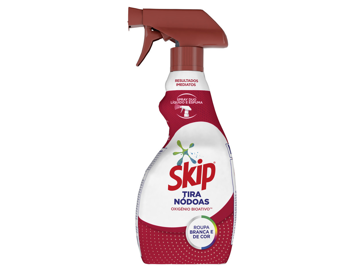 ADITIVO SKIP MÁQUINA SPRAY ROUPA TIRA NÓDOAS 500ML