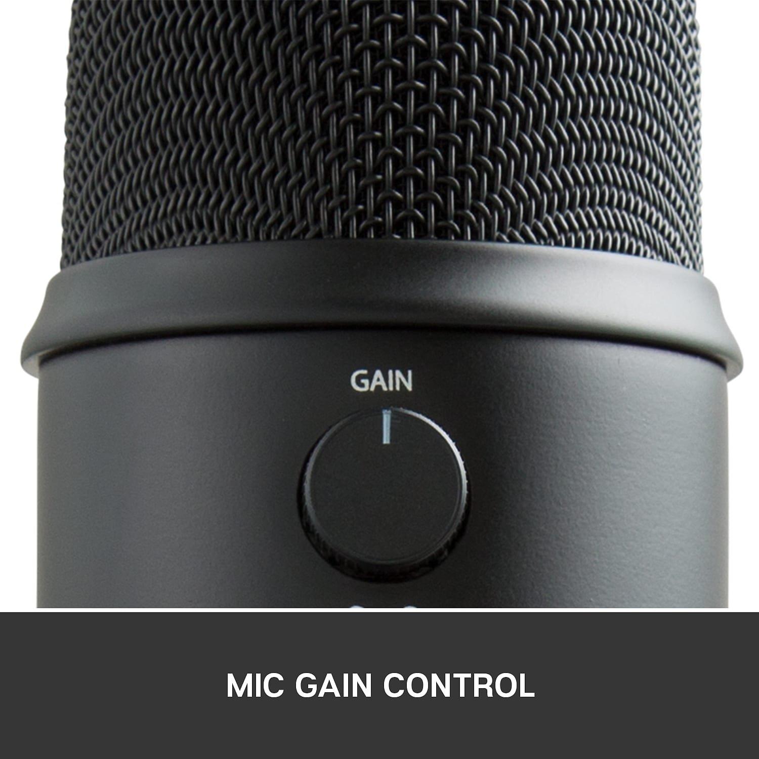 Blue GAME Yeti USB Streaming Microphone BLACKOUT