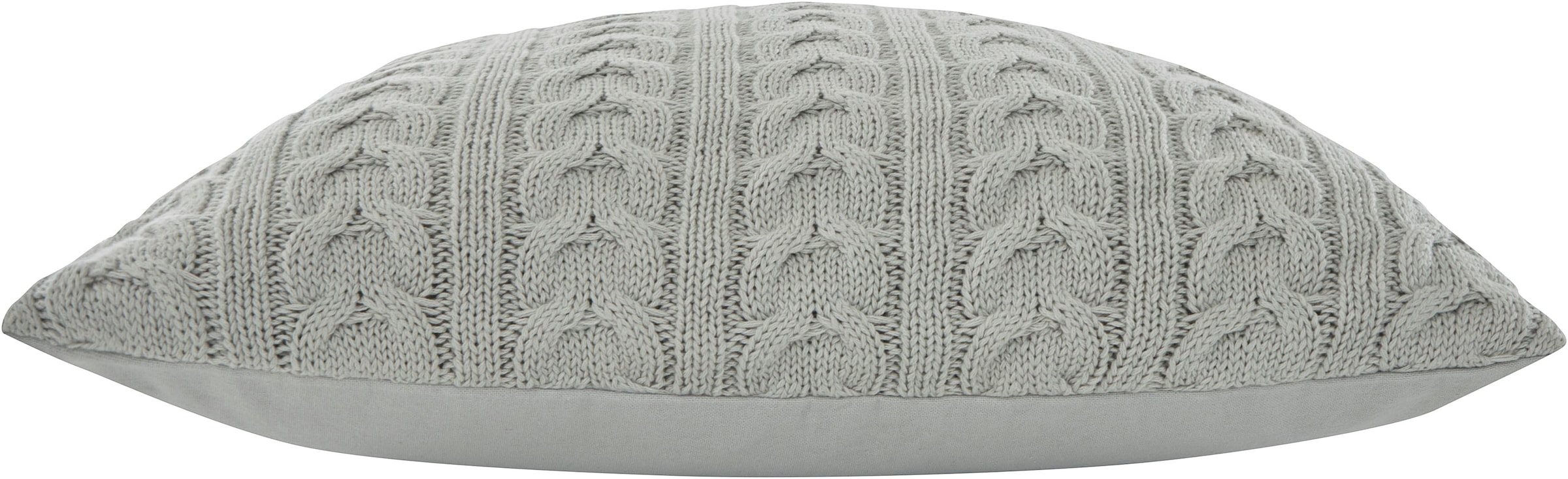 LeGer Home by Lena Gercke Dekokissen »Trisha, 2er Set« Modernes Strickmuster, 50x50, ohne Füllung, Zopfmuster, 2er Set