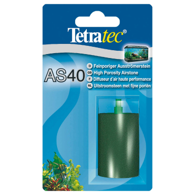 Tetra Tec Ausströmerstein AS 40 schwarz 40mm
