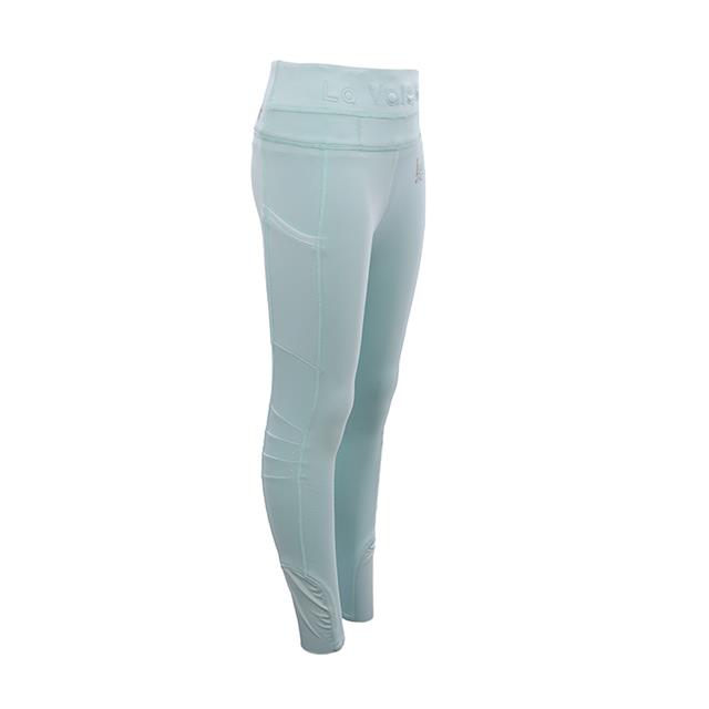 Paardrijlegging La Valencio LVValerie Kids Full Grip Lichtblauw