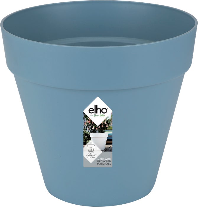 Elho bloempot Loft Urban blauw D 28,5 H 26 cm
