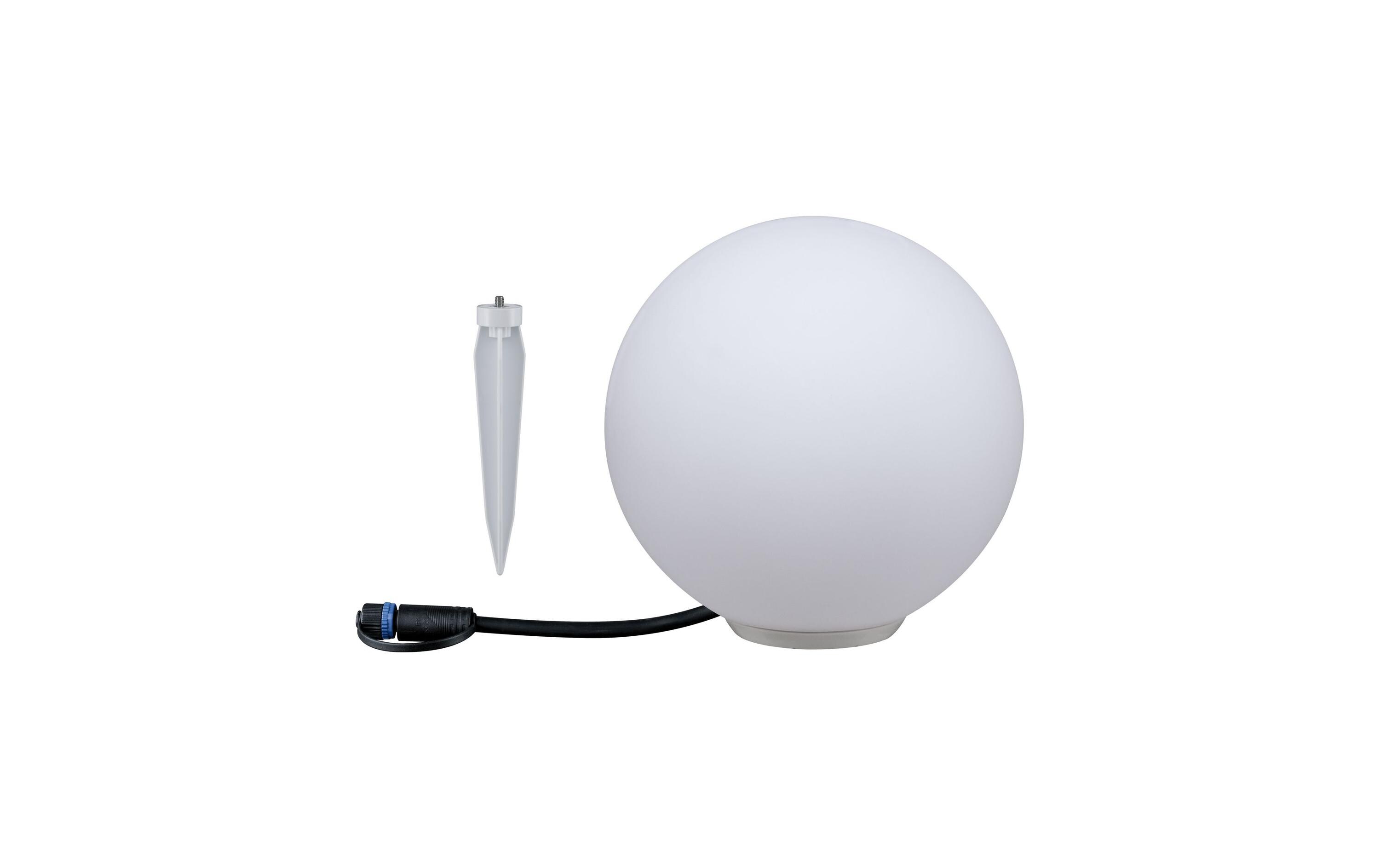 Gartenleuchte Plug & Shine GLOBE RGBW, ZigBeeSteuerbares Lichtobjekt mit Farbwechsel