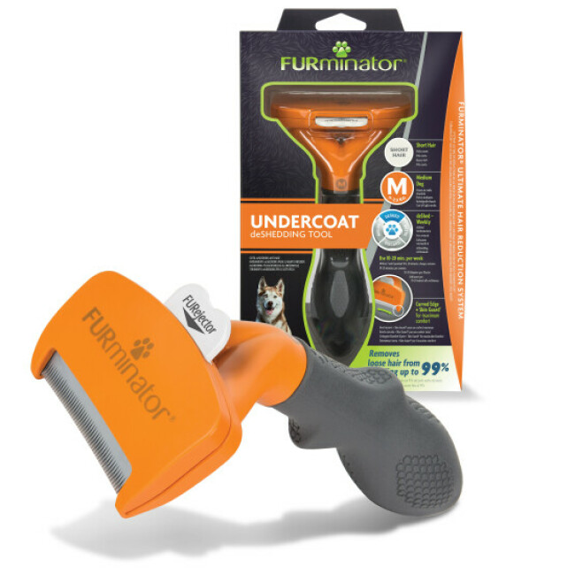 Brosse FURminator pour chien à poils courts