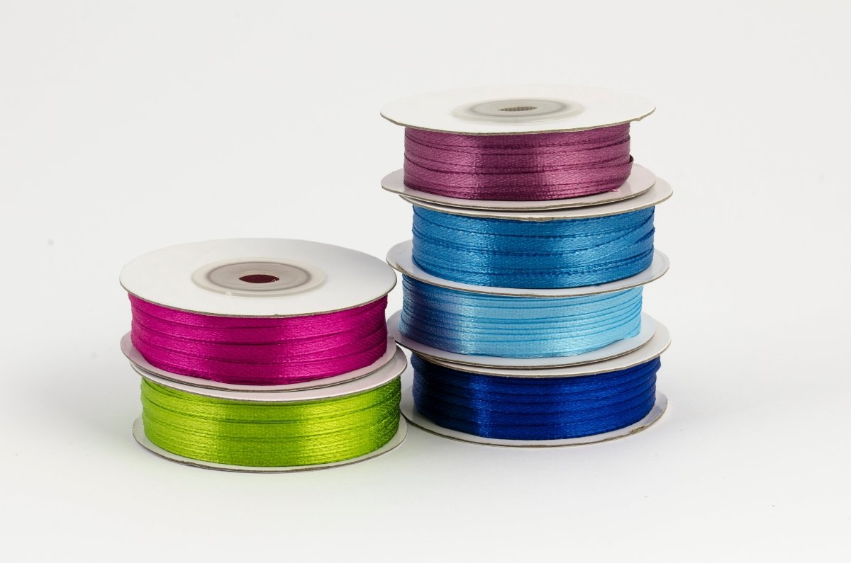 Blauwe Lint 3Mm Glans 50m