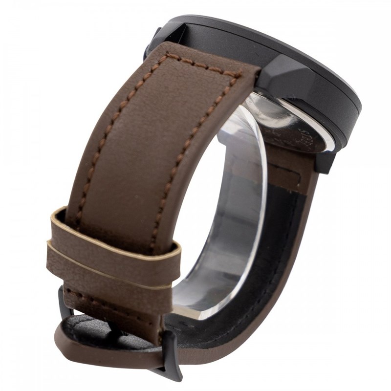 Montre Homme M. JOHN bracelet Cuir Marron