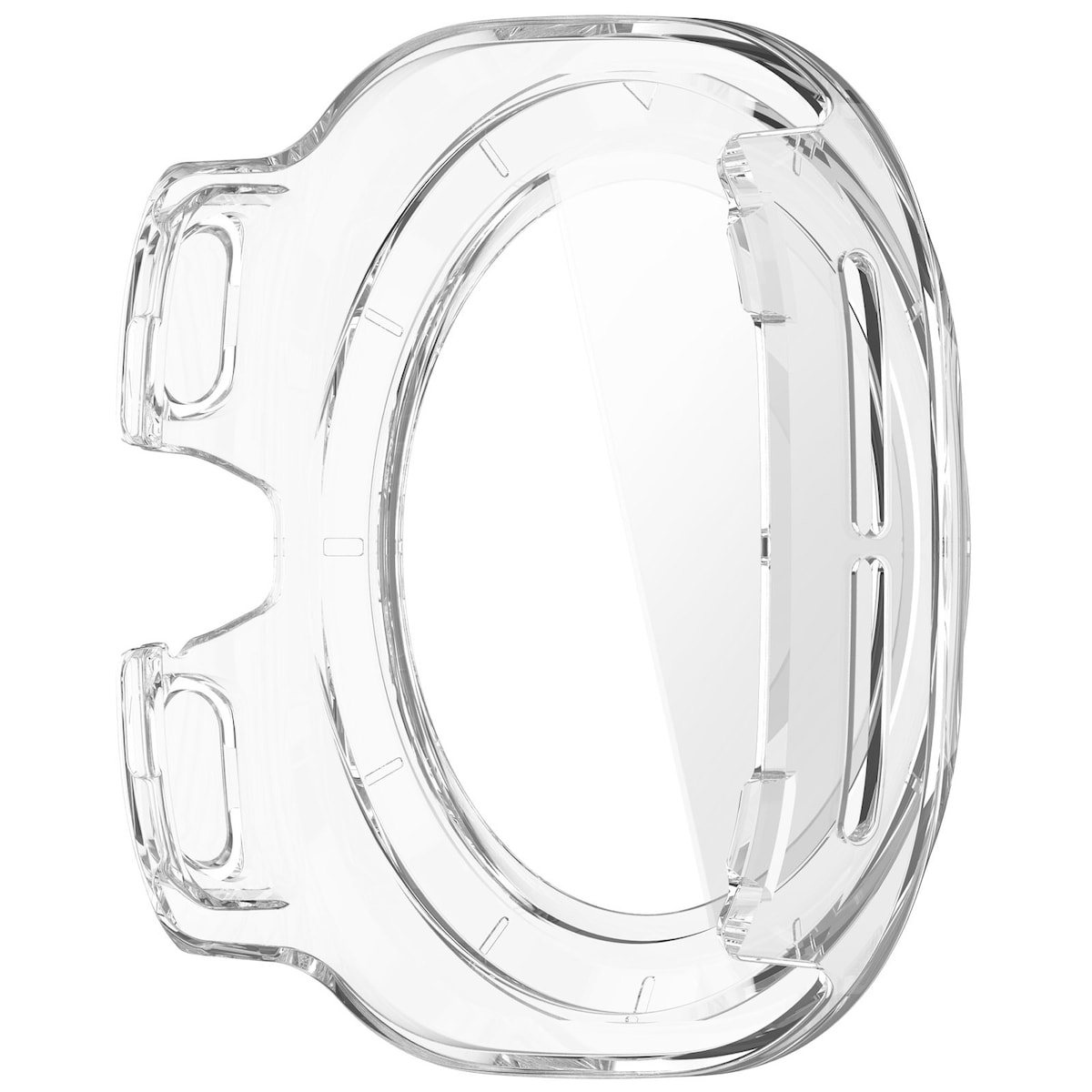 Samsung Watch Ultra 47mm veske med integrert skjermbeskytter Gjennomsiktig
