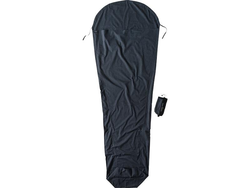 cocoon Schlafsackeinlage MummyLiner, Bio Baumwolle, Grau Innenschlafsack