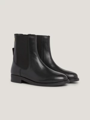 Botas de cano curto essenciais em couro de alta qualidade