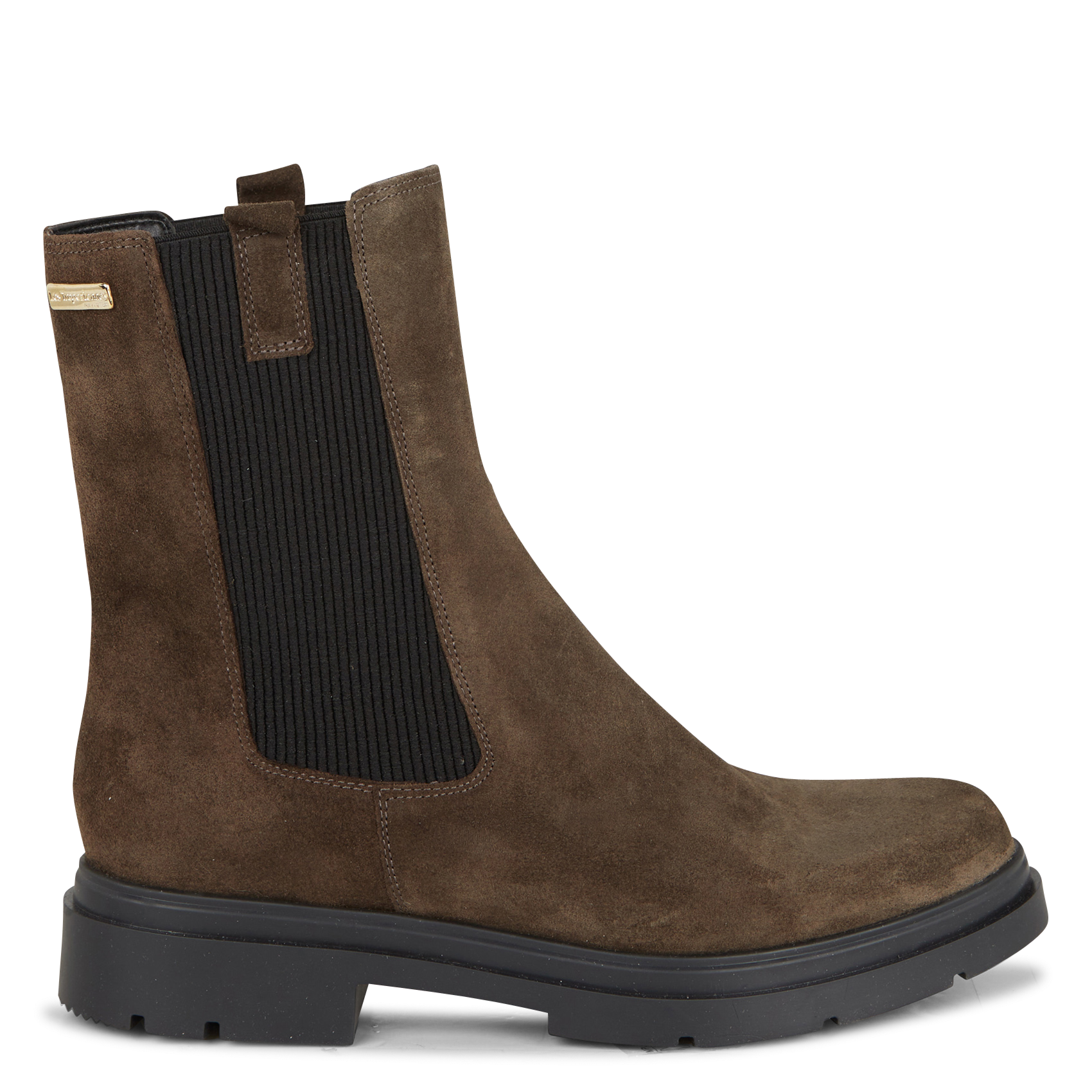 SLAM - Bottines chelsea en cuir velours | Vert