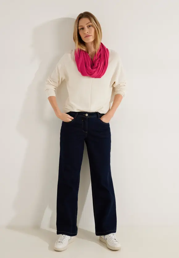 Loopschal in Unifarbe - cosy coral