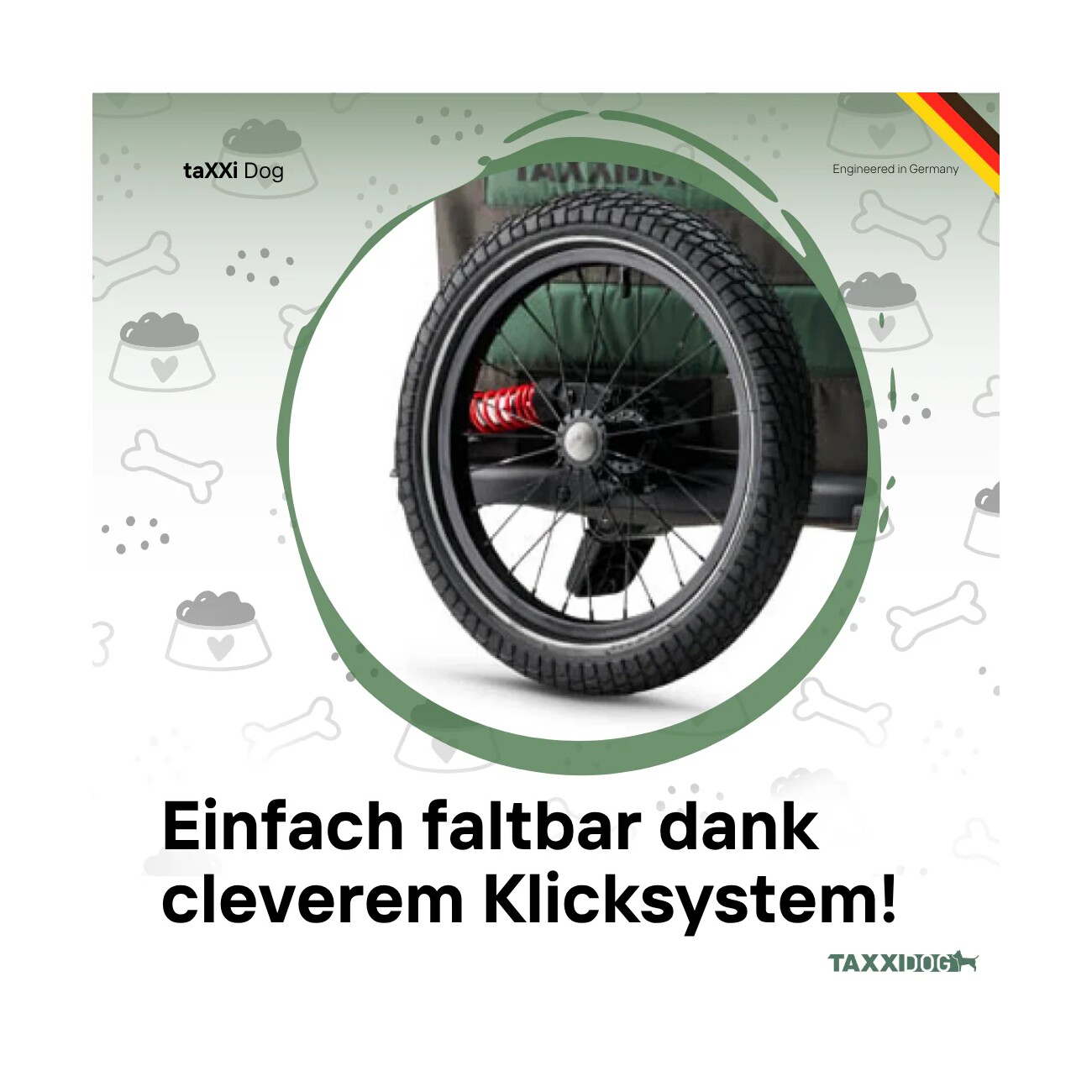 taXXi Hundeanhänger DOG M