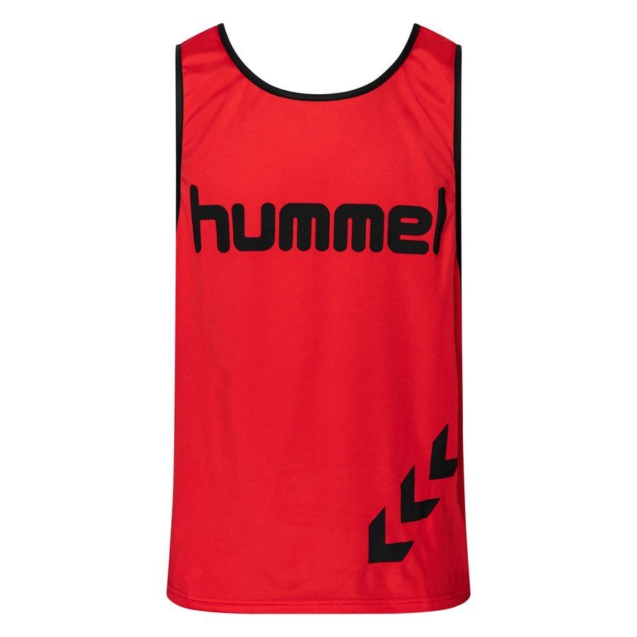 Hummel Chasuble d'entraînement Fundamental - Rouge/Noir